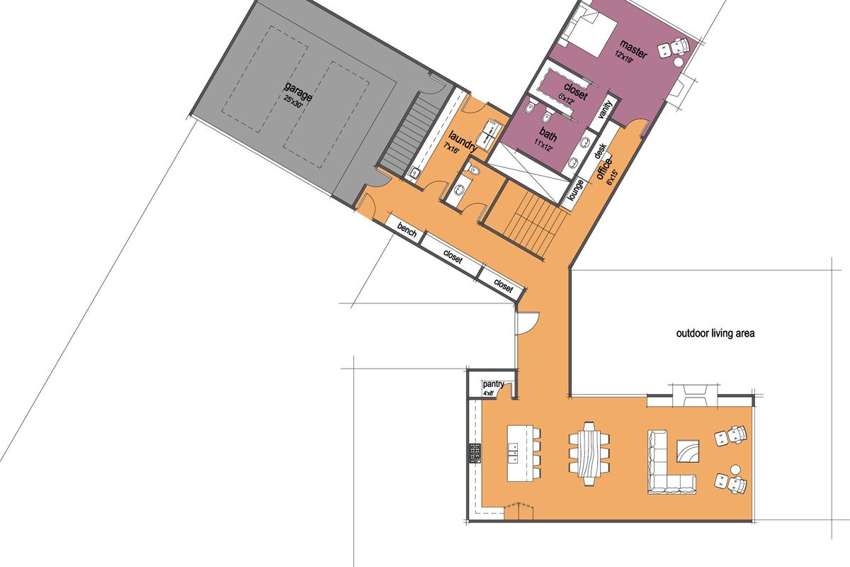 Lucid Architecture floor plan drawing 01
